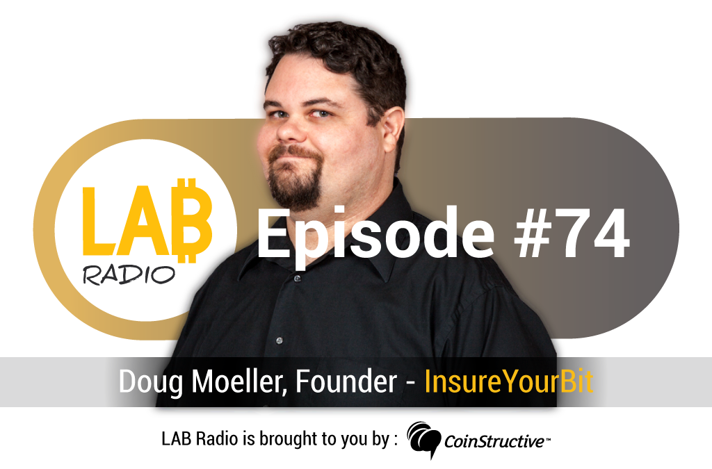 headshot of Doug Moeller, Founder of InsureYourBit, Lab Radio Episode #74